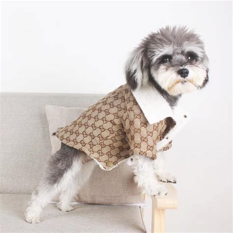 honden jas gucci|Gucci dog coats.